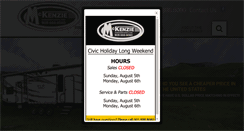 Desktop Screenshot of mckenzietrailers.com